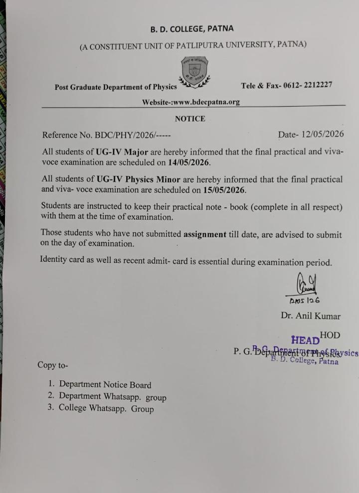Notice