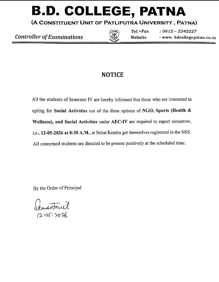 Notice